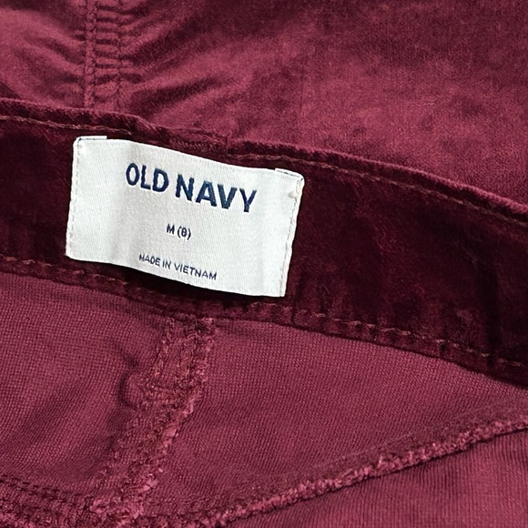 Girls OldNavy Burgundy Velvet Skirt  Size 8 (NWOT) - Picture 5 of 9